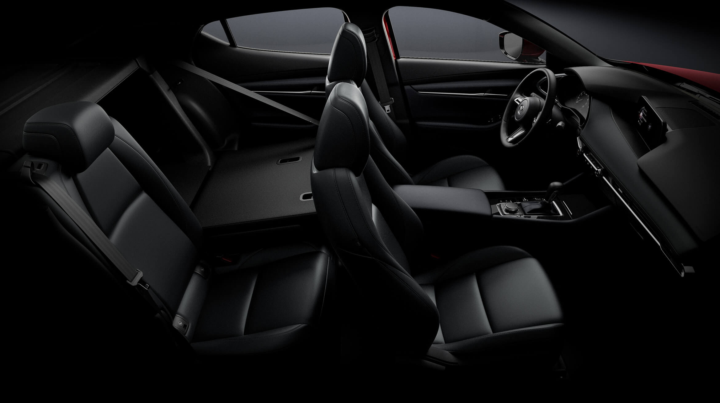 mazda interior piel