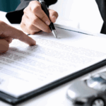 Contrato de compraventa de un auto