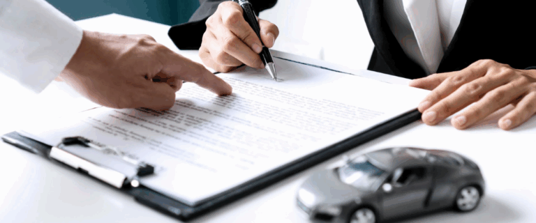 Contrato de compraventa automóvil