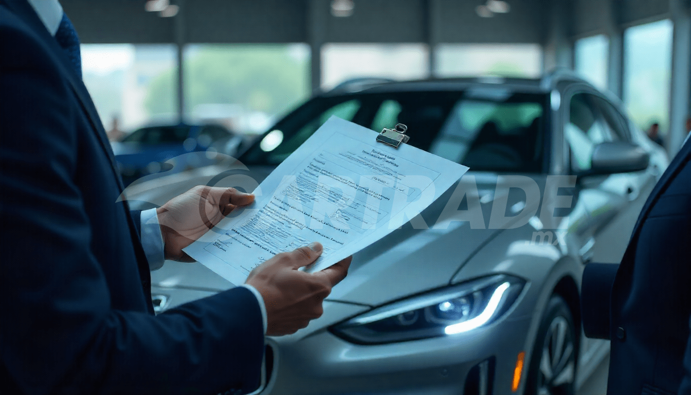 Confianza con los compradores con documentos para vender coche en México