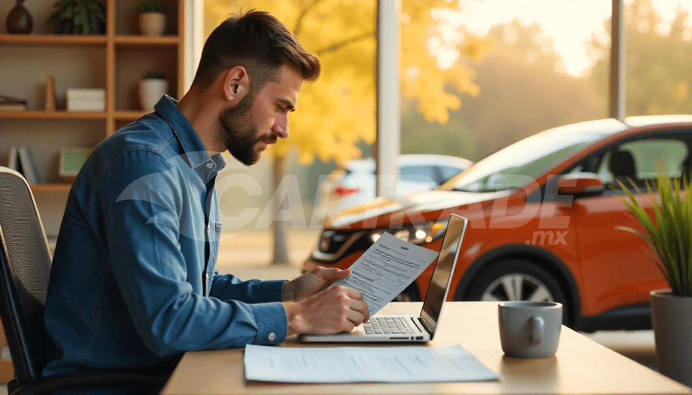 Protección económica con documentos para vender coche en México