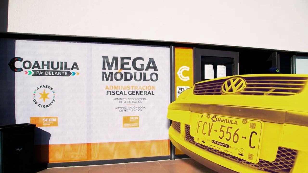 Pago presencial Control Vehicular Coahuila