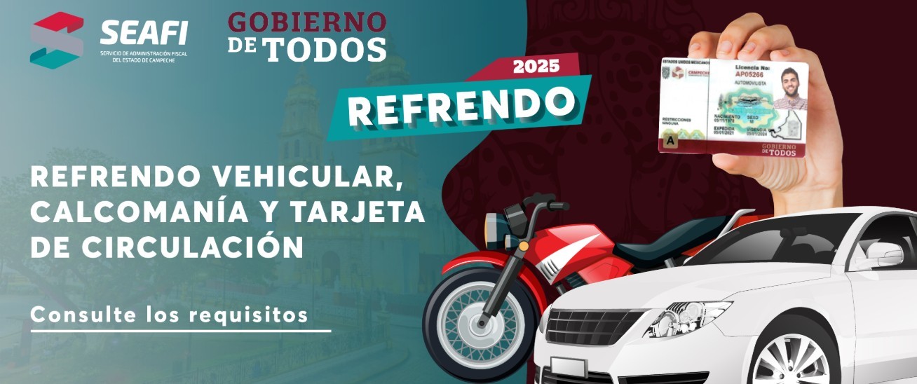 Refrendo Vehicular Campeche