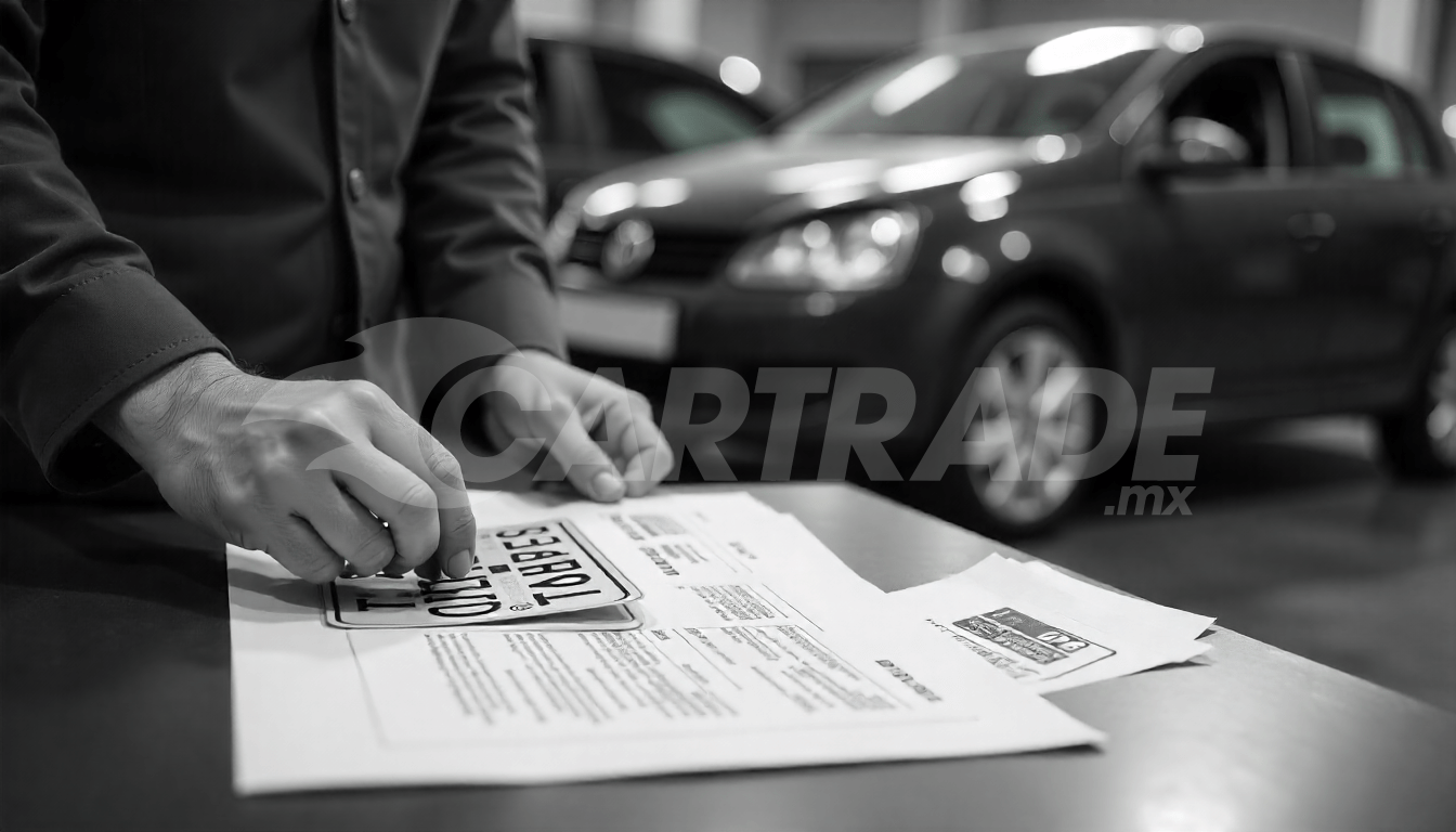 Trámites venta auto México 2025 Baja de placas