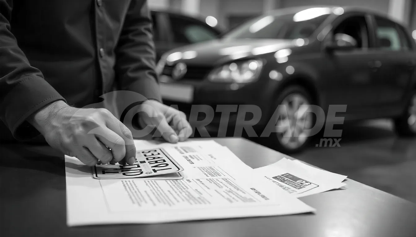 Trámites venta auto México 2025 Baja de placas
