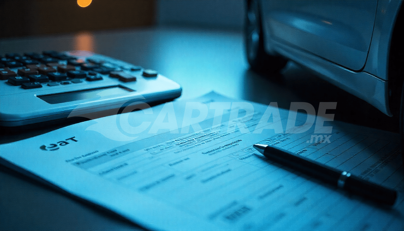 Impuestos venta auto México,, aviso no retención