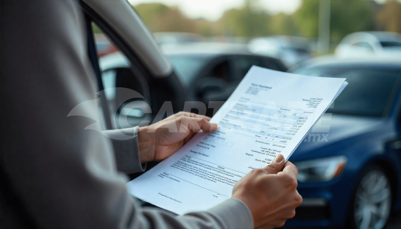 Verificación documental exhaustiva de Posicionar auto a cuenta venta coche