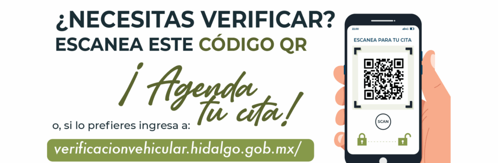 Agendar cita verificación vehicular en Hidalgo
