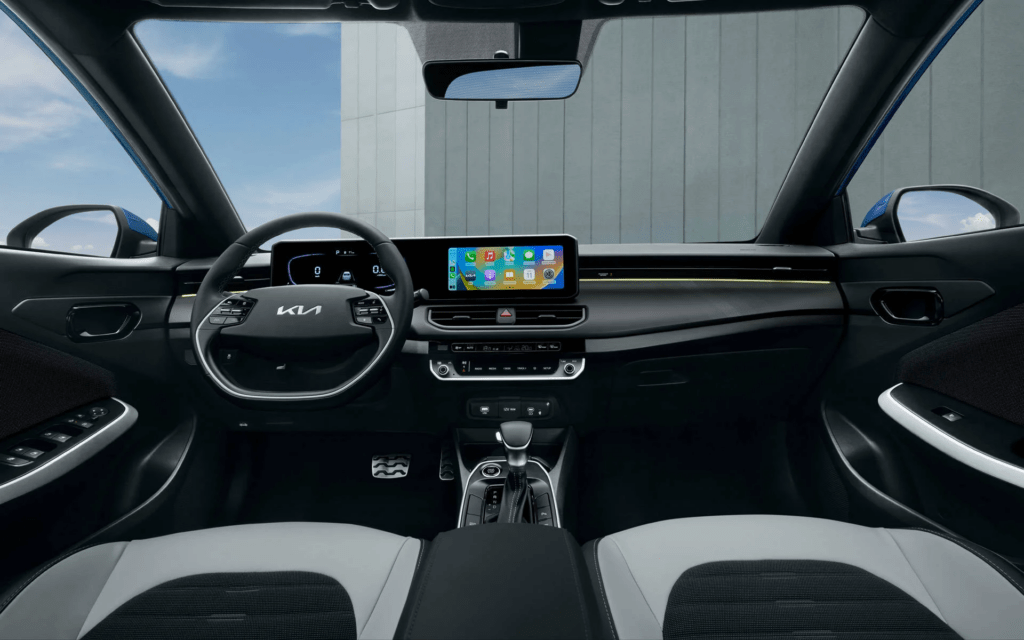 Diseñe interior del Kia K3